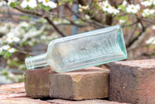 Load image into Gallery viewer, H. C. Whitmer Vintage Aqua Apothecary Medicine Bottle - Eagle&#39;s Eye Finds
