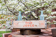 Load image into Gallery viewer, Tom Joyce 7up Soda Crate Vintage Wood Pop Box - Eagle&#39;s Eye Finds
