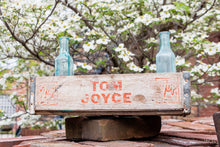 Load image into Gallery viewer, Tom Joyce 7up Soda Crate Vintage Wood Pop Box - Eagle&#39;s Eye Finds
