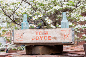 Tom Joyce 7up Soda Crate Vintage Wood Pop Box - Eagle's Eye Finds