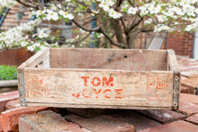Load image into Gallery viewer, Tom Joyce 7up Soda Crate Vintage Wood Pop Box - Eagle&#39;s Eye Finds
