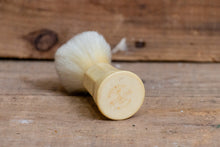 Load image into Gallery viewer, Peerless Nylon Shaving Brush Vintage Cream Colored Handle - Eagle&#39;s Eye Finds
