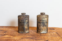 Load image into Gallery viewer, WWI US Army Foot Powder Manhattan Soap Co. Vintage Bathroom Military Decor - Eagle&#39;s Eye Finds
