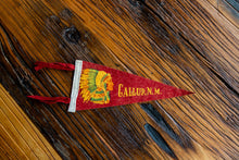 Load image into Gallery viewer, Gallup New Mexico Native American Felt Pennant Vintage Wall Decor - Eagle&#39;s Eye Finds
