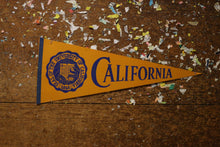 Load image into Gallery viewer, University of California Felt Pennant Vintage College Decor - Eagle&#39;s Eye Finds
