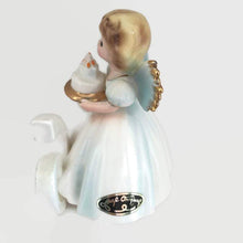 Load image into Gallery viewer, 6th Birthday Josef Originals Angel Figurine Vintage Ceramic Six Year Old Gift - Eagle&#39;s Eye Finds
