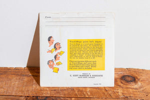 Travel Bingo Mid-Century Car Game Vintage Road Trip Ephemera Trav-L-Bingo - Eagle's Eye Finds