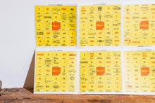 Load image into Gallery viewer, Travel Bingo Mid-Century Car Game Vintage Road Trip Ephemera Trav-L-Bingo - Eagle&#39;s Eye Finds
