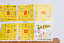 Load image into Gallery viewer, Travel Bingo Mid-Century Car Game Vintage Road Trip Ephemera Trav-L-Bingo - Eagle&#39;s Eye Finds
