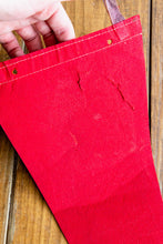 Load image into Gallery viewer, Mexico Red Felt Pennant Vintage Wall Decor - Eagle&#39;s Eye Finds
