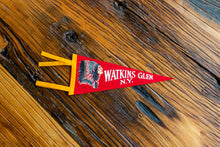 Load image into Gallery viewer, Watkins Glen State Park New York Felt Pennant Vintage Wall Decor - Eagle&#39;s Eye Finds

