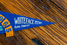 Load image into Gallery viewer, Whiteface Mountain New York Felt Pennant Vintage Wall Decor - Eagle&#39;s Eye Finds
