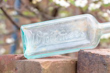 Load image into Gallery viewer, H. C. Whitmer Vintage Aqua Apothecary Medicine Bottle - Eagle&#39;s Eye Finds
