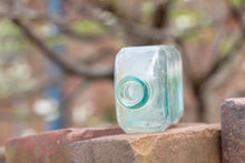 Load image into Gallery viewer, H. C. Whitmer Vintage Aqua Apothecary Medicine Bottle - Eagle&#39;s Eye Finds
