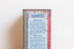 Tuf-Test Antifreeze Can Vintage Gas and Oil Collectible - Eagle's Eye Finds