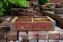 Load image into Gallery viewer, Pepsi Cola Soda Crate Vintage Wood Pop Box - Eagle&#39;s Eye Finds
