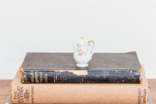 Load image into Gallery viewer, Occupied Japan Mini Teapot Vintage Floral Porcelain Decor - Eagle&#39;s Eye Finds
