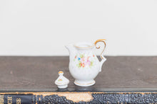 Load image into Gallery viewer, Occupied Japan Mini Teapot Vintage Floral Porcelain Decor - Eagle&#39;s Eye Finds
