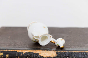 Occupied Japan Mini Teapot Vintage Floral Porcelain Decor - Eagle's Eye Finds
