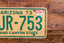 Load image into Gallery viewer, Arizona 1973 License Plate Vintage Grand Canyon State Wall Hanging Decor - Eagle&#39;s Eye Finds
