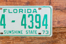 Load image into Gallery viewer, Florida 1973 License Plate Sunshine State Vintage Wall Hanging Decor - Eagle&#39;s Eye Finds
