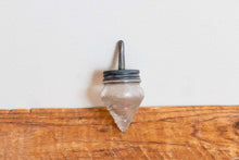 Load image into Gallery viewer, AVOR Candy Top Vintage Victory Glass Figural Candy Container Spinning Toy Dreidel - Eagle&#39;s Eye Finds
