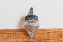 Load image into Gallery viewer, AVOR Candy Top Vintage Victory Glass Figural Candy Container Spinning Toy Dreidel - Eagle&#39;s Eye Finds
