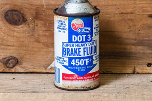 Solder Seal Cone Top Brake Fluid Can Dot 3 Oil Vintage Gas and Oil Collectible - Eagle's Eye Finds