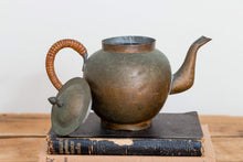 Load image into Gallery viewer, Mini Copper Teapot Vintage Primitive Home Decor - Eagle&#39;s Eye Finds

