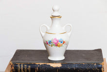 Load image into Gallery viewer, Pickard Floral Jug with Stopper Vintage Floral Porcelain Decor - Eagle&#39;s Eye Finds
