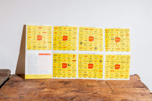 Load image into Gallery viewer, Travel Bingo Mid-Century Car Game Vintage Road Trip Ephemera Trav-L-Bingo - Eagle&#39;s Eye Finds
