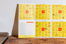 Load image into Gallery viewer, Travel Bingo Mid-Century Car Game Vintage Road Trip Ephemera Trav-L-Bingo - Eagle&#39;s Eye Finds
