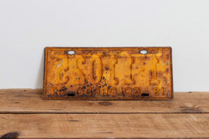 Colorado 1947 License Plate Vintage Wall Hanging Decor - Eagle's Eye Finds