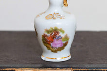 Load image into Gallery viewer, Limoges Lovers Gilt Pitcher Vintage Golden Porcelain Decor - Eagle&#39;s Eye Finds
