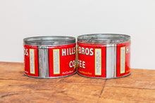 Load image into Gallery viewer, Hills Bros Coffee Tin Can Vintage Kitchen Storage Decor - Eagle&#39;s Eye Finds
