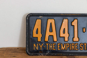 New York 1953 License Plate Vintage Empire State Wall Decor - Eagle's Eye Finds