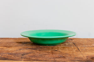 Light Green Fiestaware Soup Bowl Vintage Kitchenware Deep Plate Original - Eagle's Eye Finds