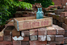Load image into Gallery viewer, Diet Rite Cola Soda Crate Vintage Wood Pop Box Royal Crown - Eagle&#39;s Eye Finds
