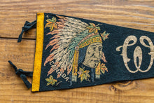 Load image into Gallery viewer, Winnipeg Canada First Nations Felt Pennant Vintage Wall Decor - Eagle&#39;s Eye Finds
