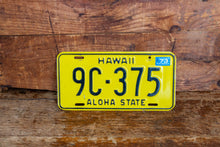 Load image into Gallery viewer, Hawaii 1969 1973 License Plate Vintage Wall Hanging Decor - Eagle&#39;s Eye Finds
