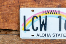 Load image into Gallery viewer, Hawaii 1990s License Plate Vintage Wall Hanging Decor - Eagle&#39;s Eye Finds
