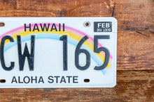 Load image into Gallery viewer, Hawaii 1990s License Plate Vintage Wall Hanging Decor - Eagle&#39;s Eye Finds
