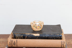 Lusterware Floral Vase Vintage Ceramic Decor - Eagle's Eye Finds