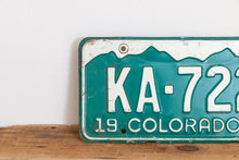 Load image into Gallery viewer, Colorado 1970 License Plate Vintage Wall Hanging Decor - Eagle&#39;s Eye Finds
