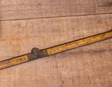 Load image into Gallery viewer, Stanley Fold Rule No. 62 Vintage Boxwood Ruler Marking Tool - Eagle&#39;s Eye Finds
