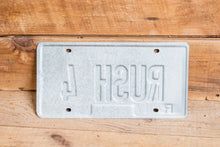 Load image into Gallery viewer, RUSH 4 Illinois Vanity License Plate Vintage Wall Hanging Decor - Eagle&#39;s Eye Finds
