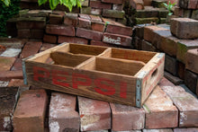 Load image into Gallery viewer, Pepsi Cola Soda Crate Vintage Wood Pop Box - Eagle&#39;s Eye Finds
