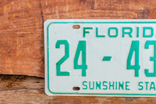 Load image into Gallery viewer, Florida 1973 License Plate Sunshine State Vintage Wall Hanging Decor - Eagle&#39;s Eye Finds
