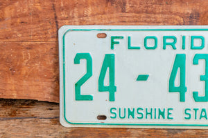 Florida 1973 License Plate Sunshine State Vintage Wall Hanging Decor - Eagle's Eye Finds