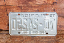 Load image into Gallery viewer, Florida 1976 License Plate Sunshine State Vintage Wall Hanging Decor - Eagle&#39;s Eye Finds
